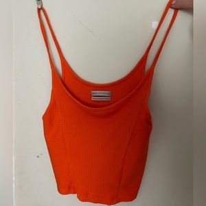 bright orange tank, new condition